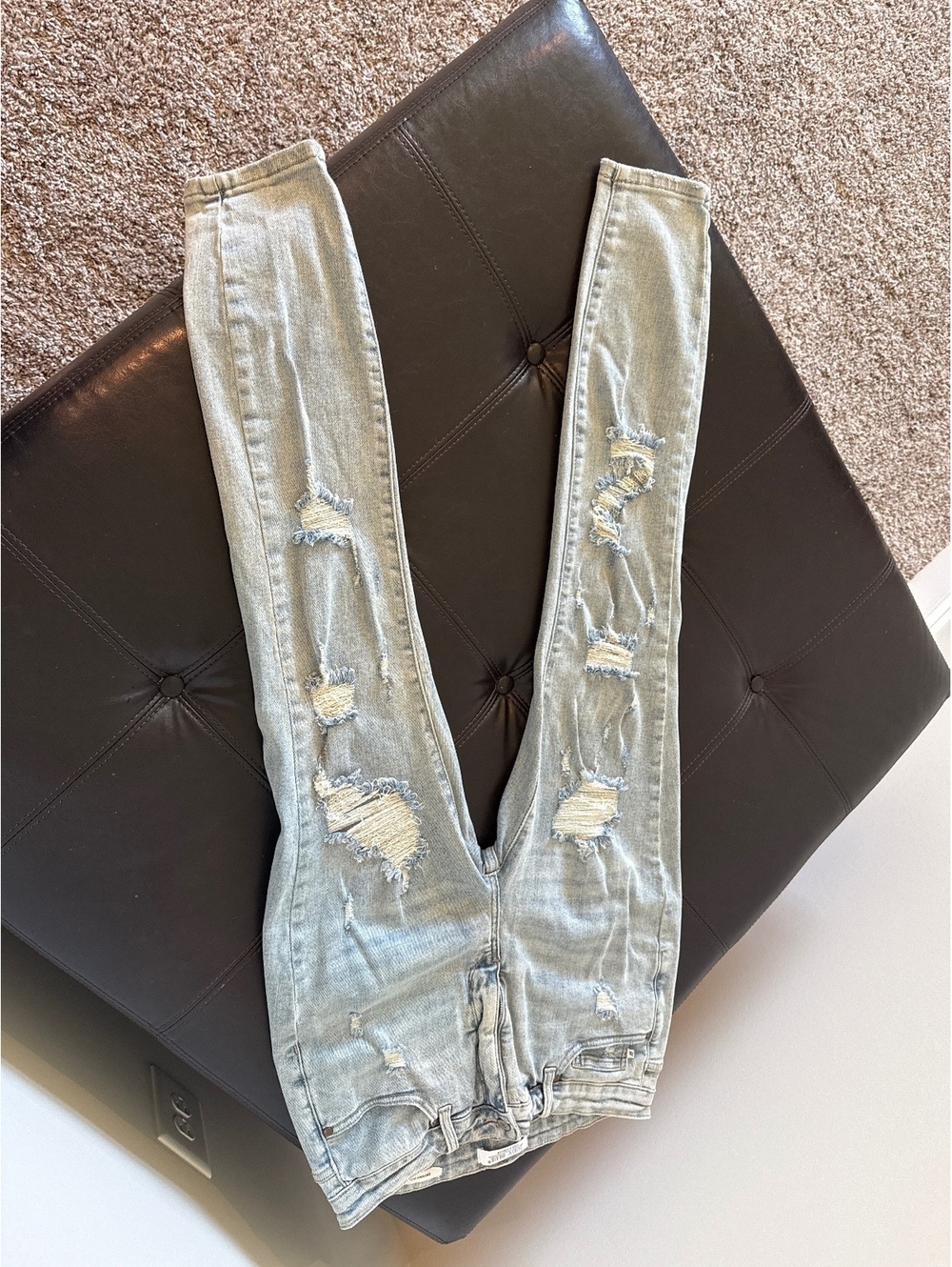 Judy Blue Distressed Stretch Jeans 15/32